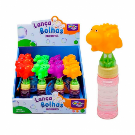 Bastão Lança Bolhas De Sabão Bichinhos Infantil - Feira Da Madrugada SP