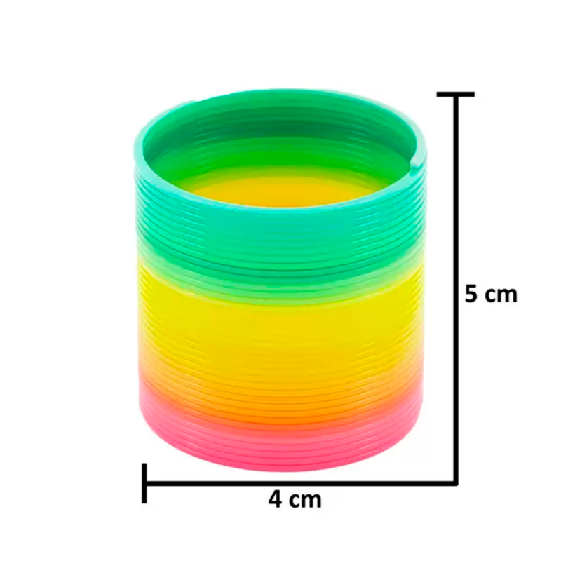 Mola Maluca Mágica Colorida 5cm Brinquedo Infantil - Feira Da Madrugada SP
