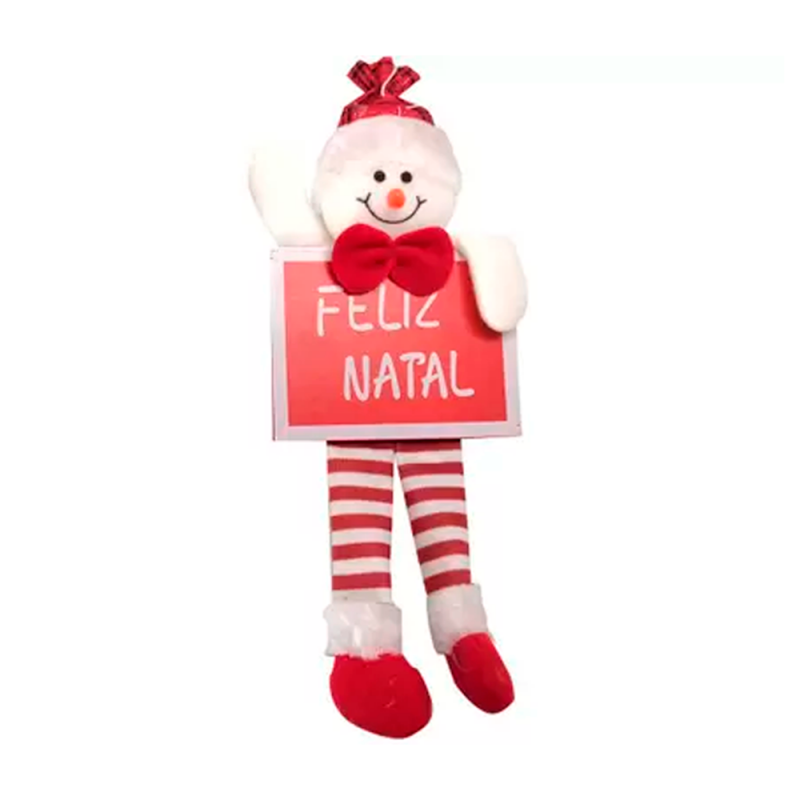 Enfeite De Pendurar Quadro Feliz Natal Papai Noel - Feira Da Madrugada SP