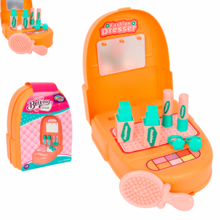 Kit Beleza Glamour 11 peças Brinquedo - Feira Da Madrugada SP