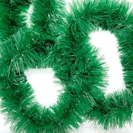 Enfeite Festão Verde Para Árvore De Natal Opaco 2 Metros - Feira da Madrugada SP