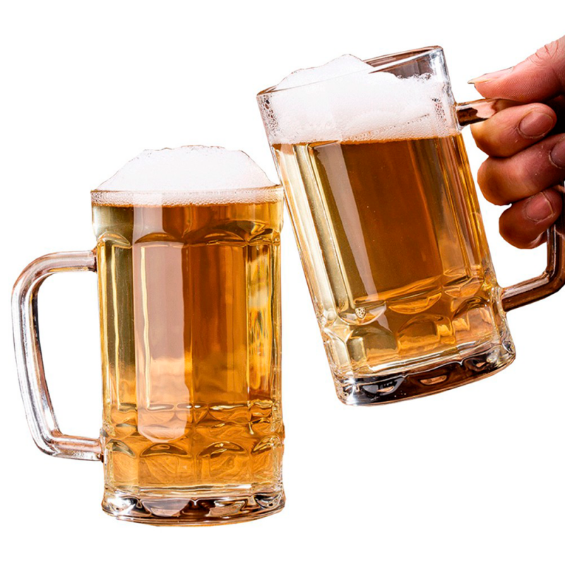 Caneca De Vidro Para Cerveja Chopp 350ml - Feira Da Madruagada SP