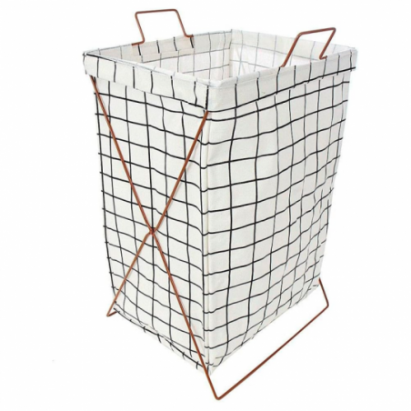 Cesto Organizador Multiuso Retangular 36 x 54 cm - Feira Da Madrugada SP