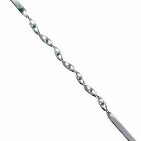Colher Longa Bailarina Inox Para Drinks 28 cm - Feira Da Madrugada SP