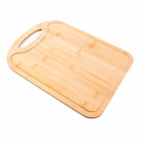 Tábua De Madeira Para Corte Com Alça 29 x 19 Cm - Feira Da Madrugada SP