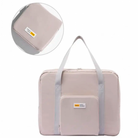 Bolsa Mala De Mão Dobrável Alça Dupla Para Viagem  - Feira Da Madrugada SP