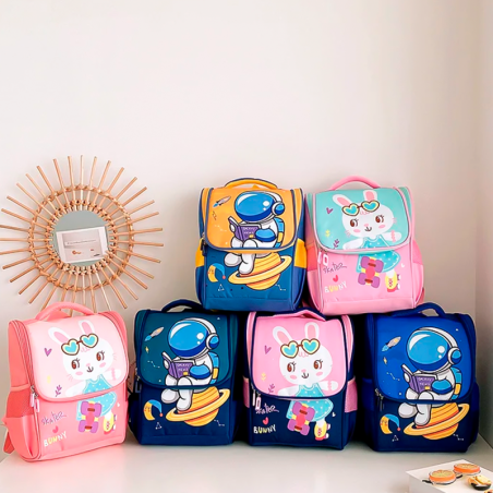 Mochila Pequena Escolar Infantil Diversas Estampas - Feira Da Madrugada SP