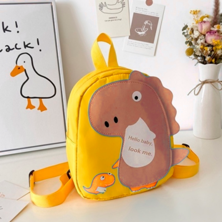 Mochila Escolar Pequena Infantil Estampa Dinossauro - Feira Da Madrugada SP