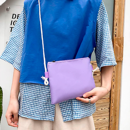 Kit Mochila Com Bolsos Necessaire Estojo Feminino 5 Peças - Feira Da Madrugada SP