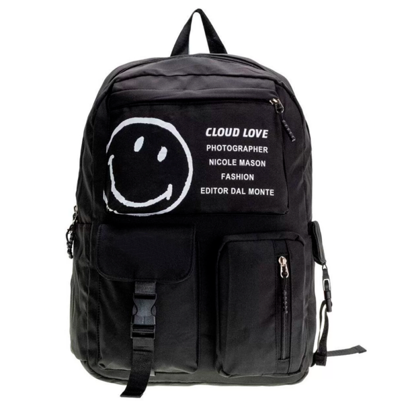 Kit Mochila Feminina Impermeável Estampada + Estojo - Feira Da Madrugada SP