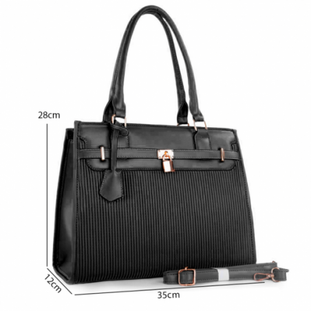 Bolsa Feminina De Ombro Quadrada De Luxo Estruturada - Feira Da Madrugada SP