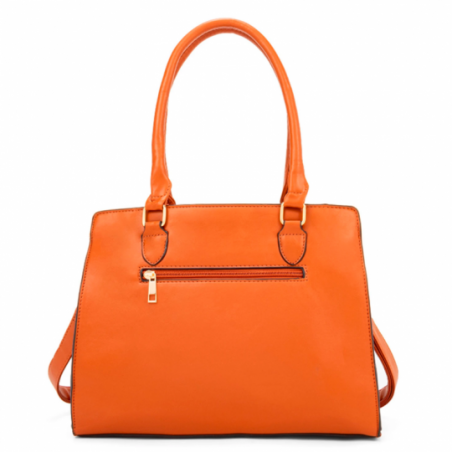 Bolsa Feminina Média De Ombro Textura Alto Relevo - Feira Da Madrugada SP