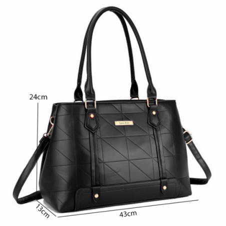 Bolsa Feminina Média Elegante 2 Repartições De Ombro - Compre Agora!