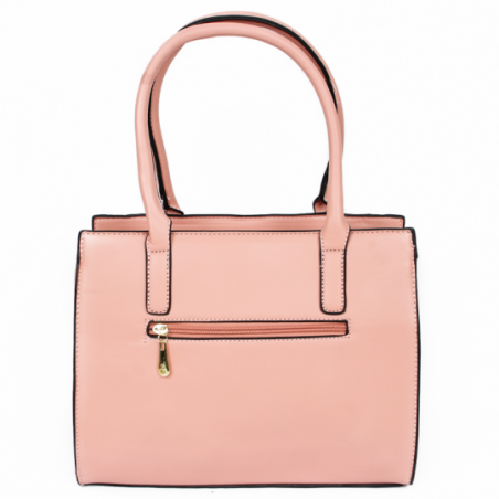 Bolsa Feminina Média De Ombro Quadrada Estruturada - Feira Da Madrugada SP