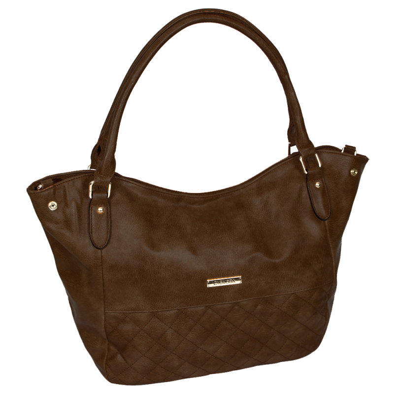 Bolsa Grande De Ombro Feminina Espaçosa Bolso Externo - Feira Da Madrugada SP