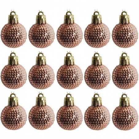 Kit 15 Bolas De Natal Decorativa Enfeite 3 Cm