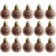 Kit 15 Bolas De Natal Decorativa Enfeite 3 Cm