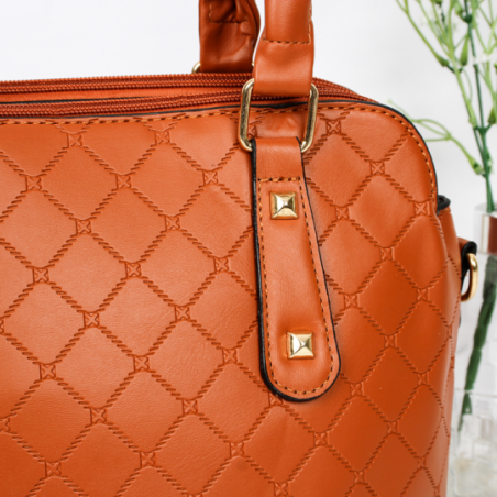 Bolsa Feminina Pequena Social 3 Repartições Texturizada - Compre Agora!