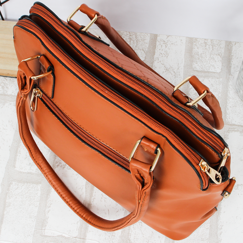 Bolsa Feminina Pequena Social 3 Repartições Texturizada - Compre Agora!