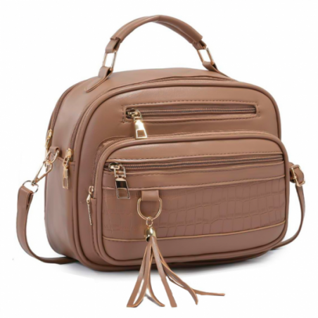 Bolsa Transversal Feminina Pequena Com Alça De Mão - Feira Da Madrugada SP