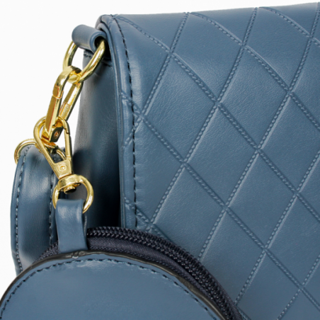 Bolsa Transversal Feminina Texturizada + Porta Moedas - Feira Da Madrugada SP