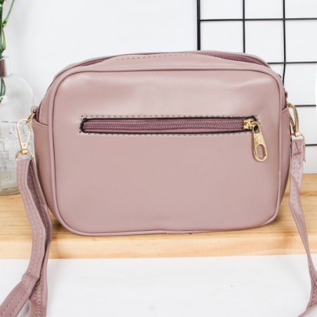 Mini Bolsa Tiracolo Alça Transversal Feminina Lisa - Feira Da Madrugada SP