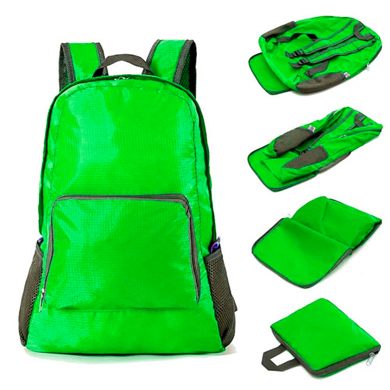 Mochila Dobrável À Prova D'água Design Exclusivo Unissex Escolar - Feira da Madrugada SP