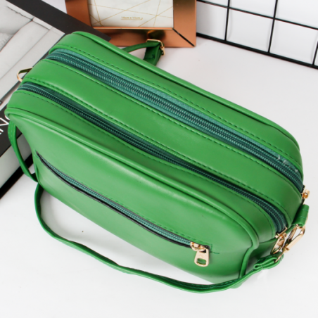Bolsa Transversal Pequena Feminina Elegante 2 Repartições  - Feira Da Madrugada SP