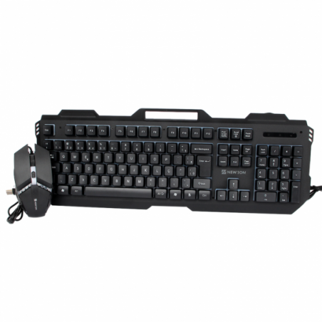 Kit Teclado E Mouse Gamer Luz RGB Com Fio - Feira da Madrugada SP