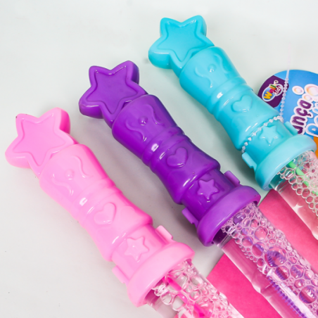 Bolha De Sabão Bastão Dino Colorido 36 Cm Brinquedo - Compre Agora!