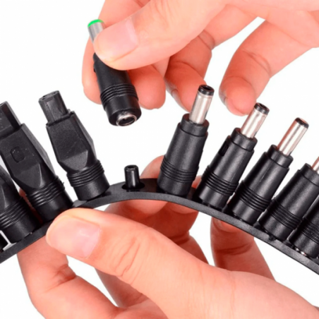 Carregador Portátil Universal Para Notebook 9 Conectores - Feira Da Madrugada SP
