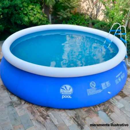 Piscina Redonda Inflável Grande 4760 Litros - Feira Da Madrugada SP