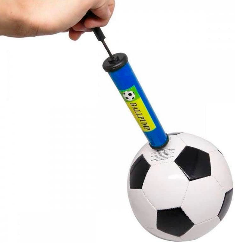 Bomba De Ar Manual Para Inflar Bolas 12" Com Bico Agulha - Feira Da Madrugada SP