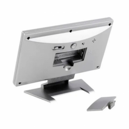 Relógio Digital De Mesa Com Luz Noturna E Temperatura - Feira Da Madrugada SP