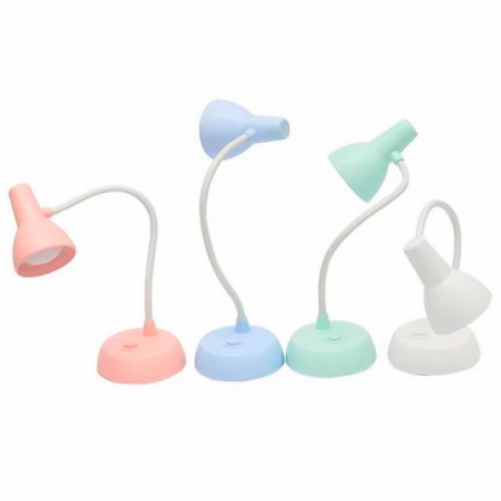 Luminária De Mesa Abajur De Led Flexível Articulável - Feira Da Madrugada SP