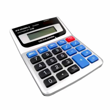 Calculadora Eletrônica De Mesa/Escritório Com 8 Digitos - Feira Da Madrugada SP