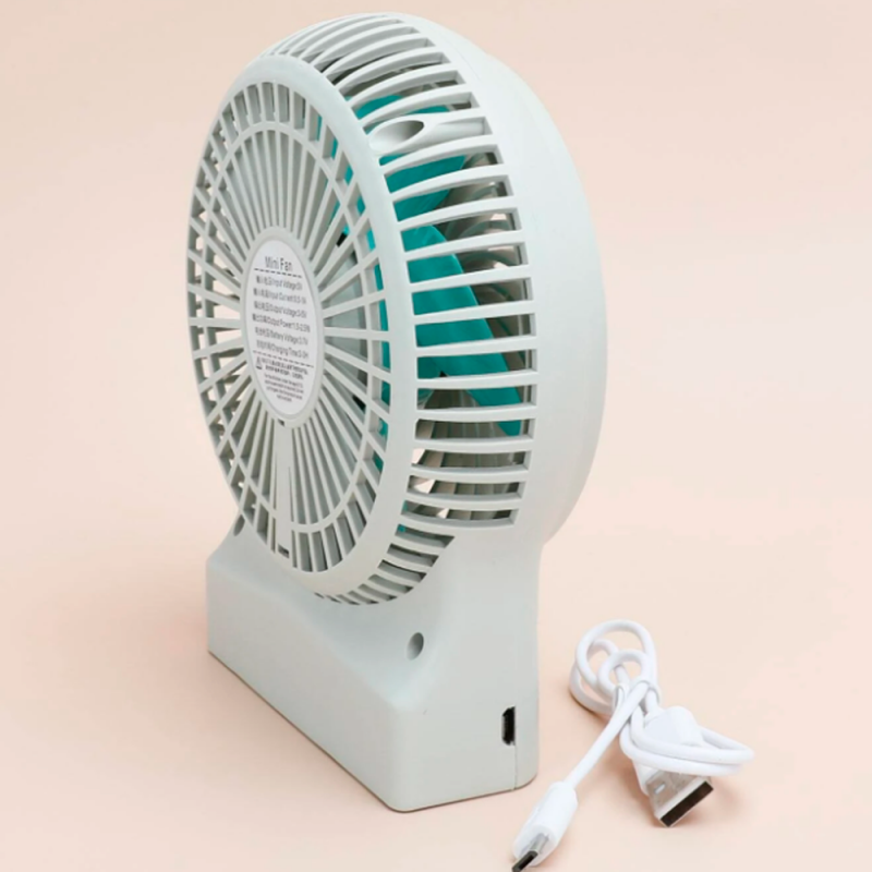 Mini Ventilador De Mesa Portátil Recarregável Astronauta - Feira Da Madrugada SP