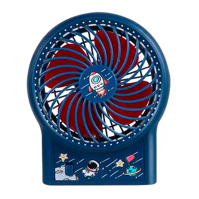 Mini Ventilador De Mesa Portátil Recarregável Astronauta - Feira Da Madrugada SP