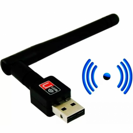 Adaptador Antena Wifi Wireless 1200Mbps USB 2.0 - Feira Da Madrugada SP