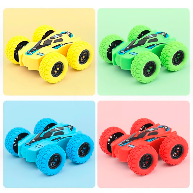 Mini Carrinho 4x4 De Fricção 360° Possantes Brinquedo  - Feira Da Madrugada SP