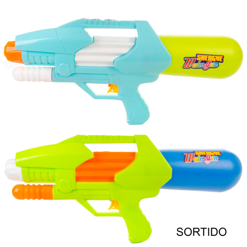 Pistola Lançadora De Água 41cm Com Reservatório Brinquedo - Feira Da Madrugada SP