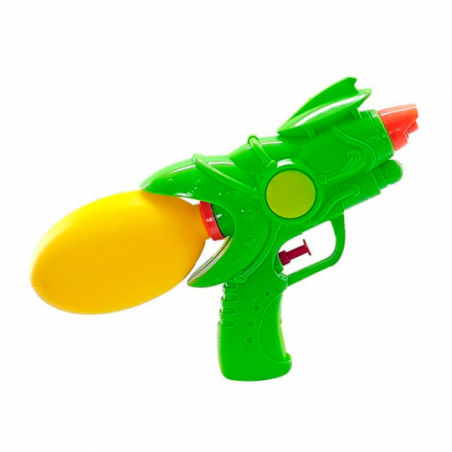 Pistola Lança Água Com Reservatório 23cm Brinquedo - Feira Da Madrugada SP