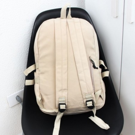 Mochila Juvenil Universitária Com Bolsos E Porta Notebook  - Feira Da Madrugada SP