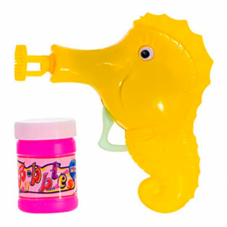Pistola Lança Bolha De Sabão Cavalo Marinho Infantil - Compre Agora!