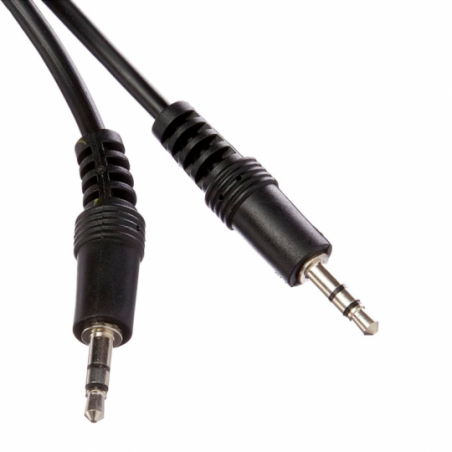 Cabo Auxiliar P2 X P2 Preto Estéreo 1,5 Metros - Compre Agora!
