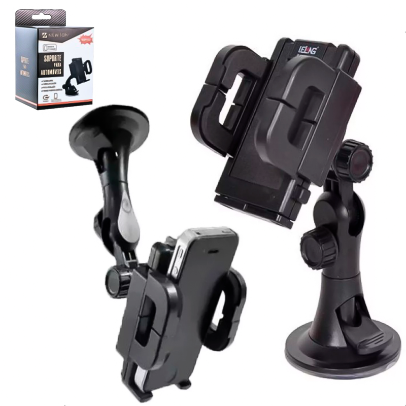 Suporte De Celular Para Automóveis Flexível 360° -  Feira Da Madrugada SP