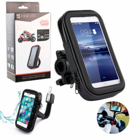 Suporte Case De Celular Impermeável P/ Moto E Bicicleta -  Feira Da Madrugada SP