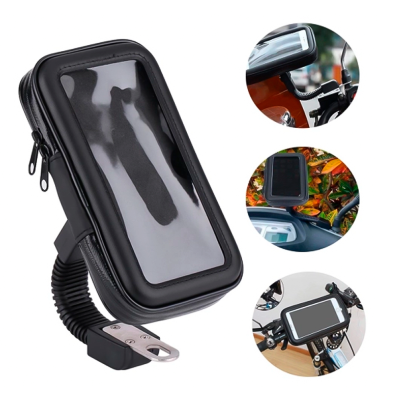 Suporte Case De Celular Impermeável P/ Moto E Bicicleta -  Feira Da Madrugada SP