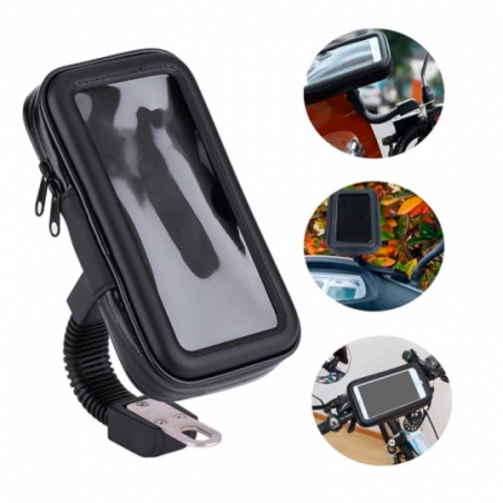 Suporte Case De Celular Impermeável P/ Moto E Bicicleta -  Feira Da Madrugada SP