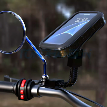 Suporte Case De Celular Impermeável P/ Moto E Bicicleta -  Feira Da Madrugada SP